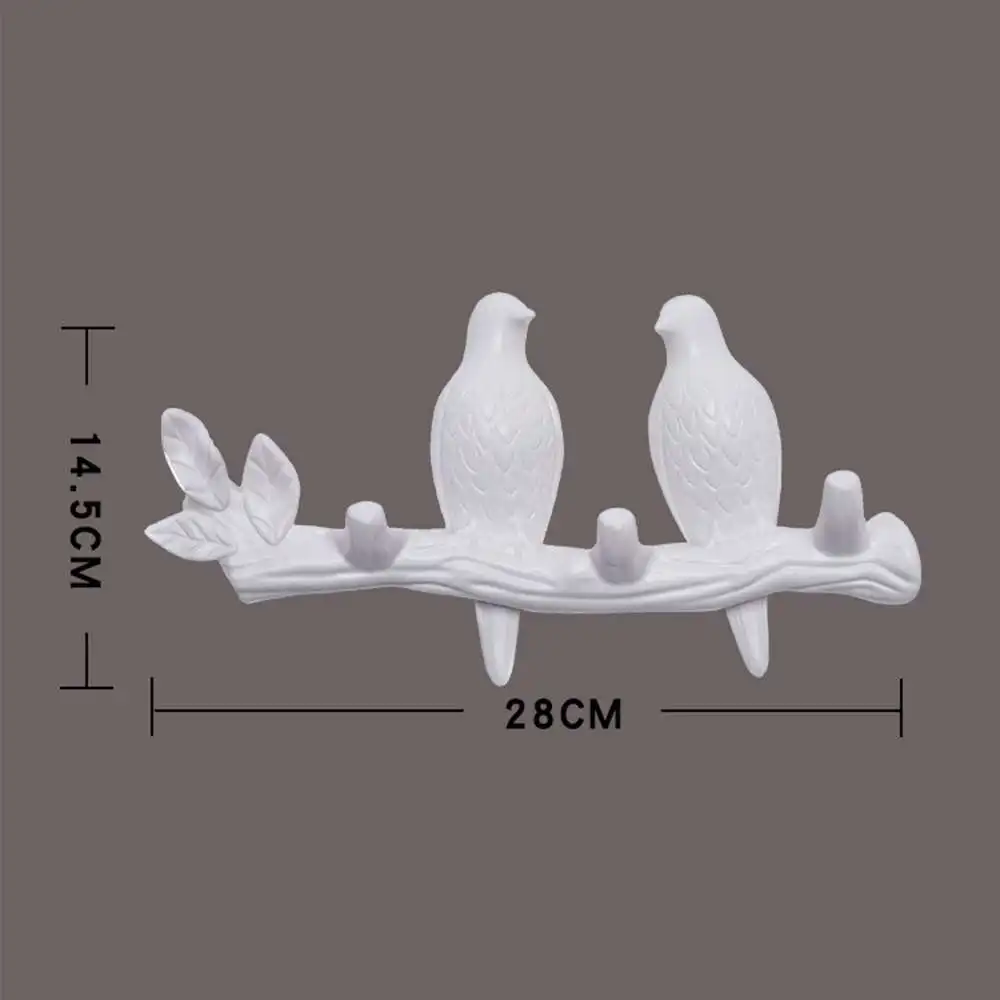 

1pc Wall Home Living Room Hanger Bird Hanger Coat Clothes Towel Hooks Holder