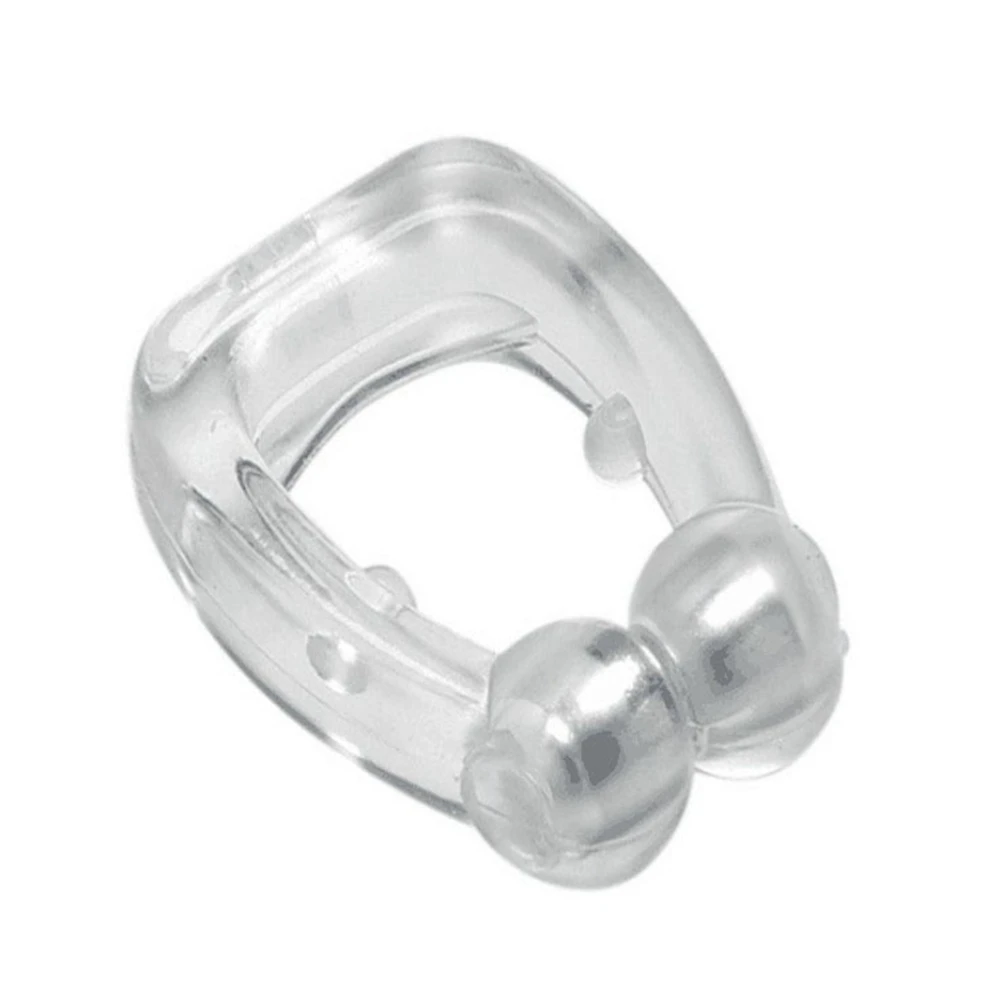 Силиконовое магнитное устройство для носа против храпа дыхательный храп