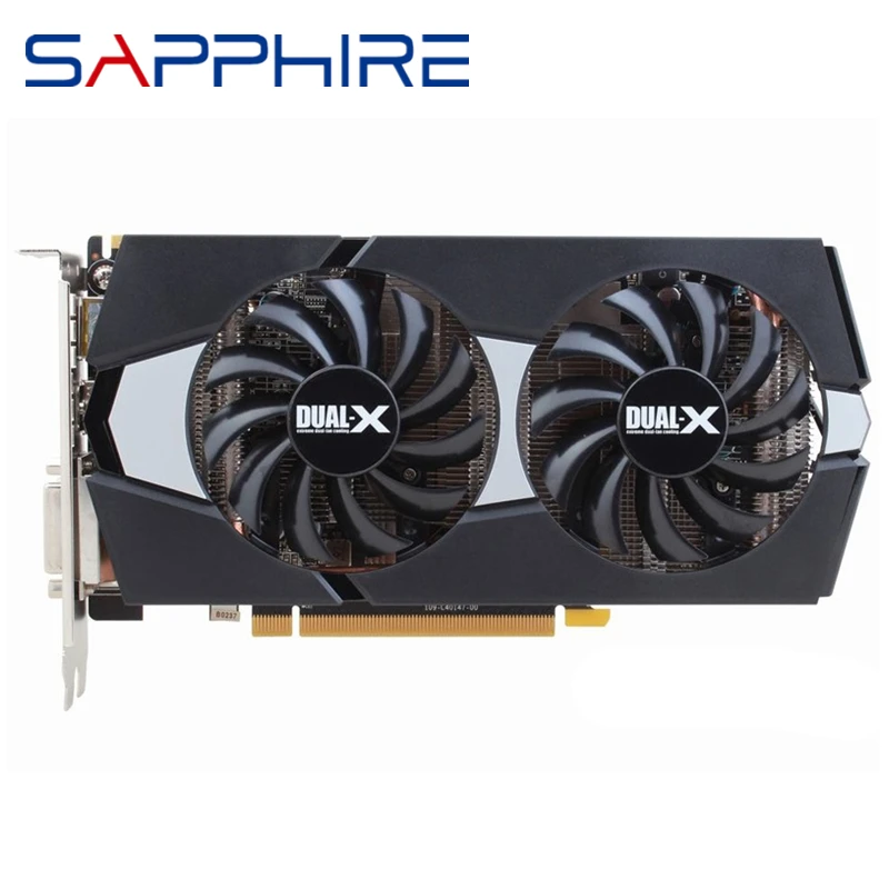 Оригинальная Видеокарта SAPPHIRE R9 370 2 Гб GPU AMD Radeon R9370 видеоэкран карты для