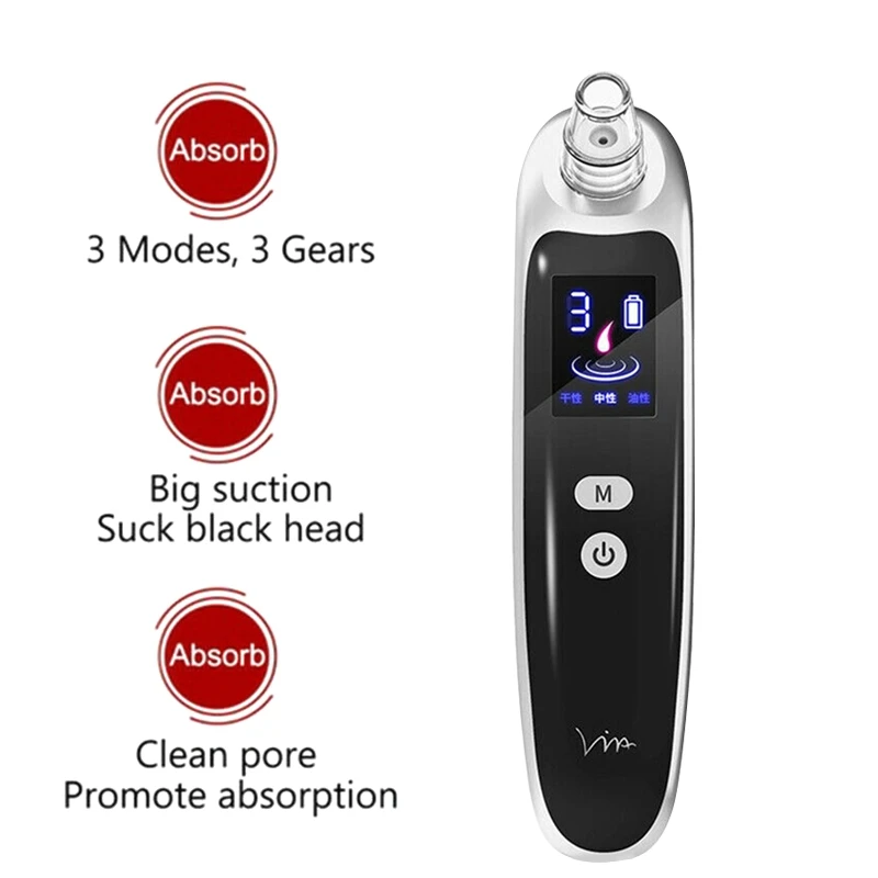 Пылесос для удаления угрей Электрический Уход за кожей лица продукты Очищение