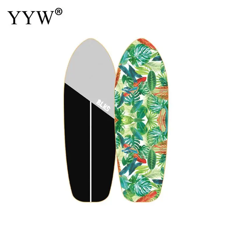 

Cx4 Beginner Surfboard Land Surfboard Exercise Big Fish Board Brush Street Walking Skateboard Longboard Penny Board For Beginner