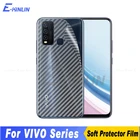 5 шт. задняя крышка из углеродного волокна Защита экрана для VIVO Y51A Y50 Y52 Y53s Y51 Y70 Y70s Y72 наклейка защитная пленка не стекло