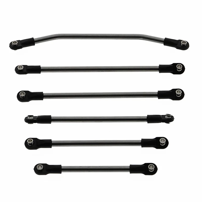 

10Pcs/Set End Steering Rod for 1/10 RC Axial SCX10 II 90046 90035