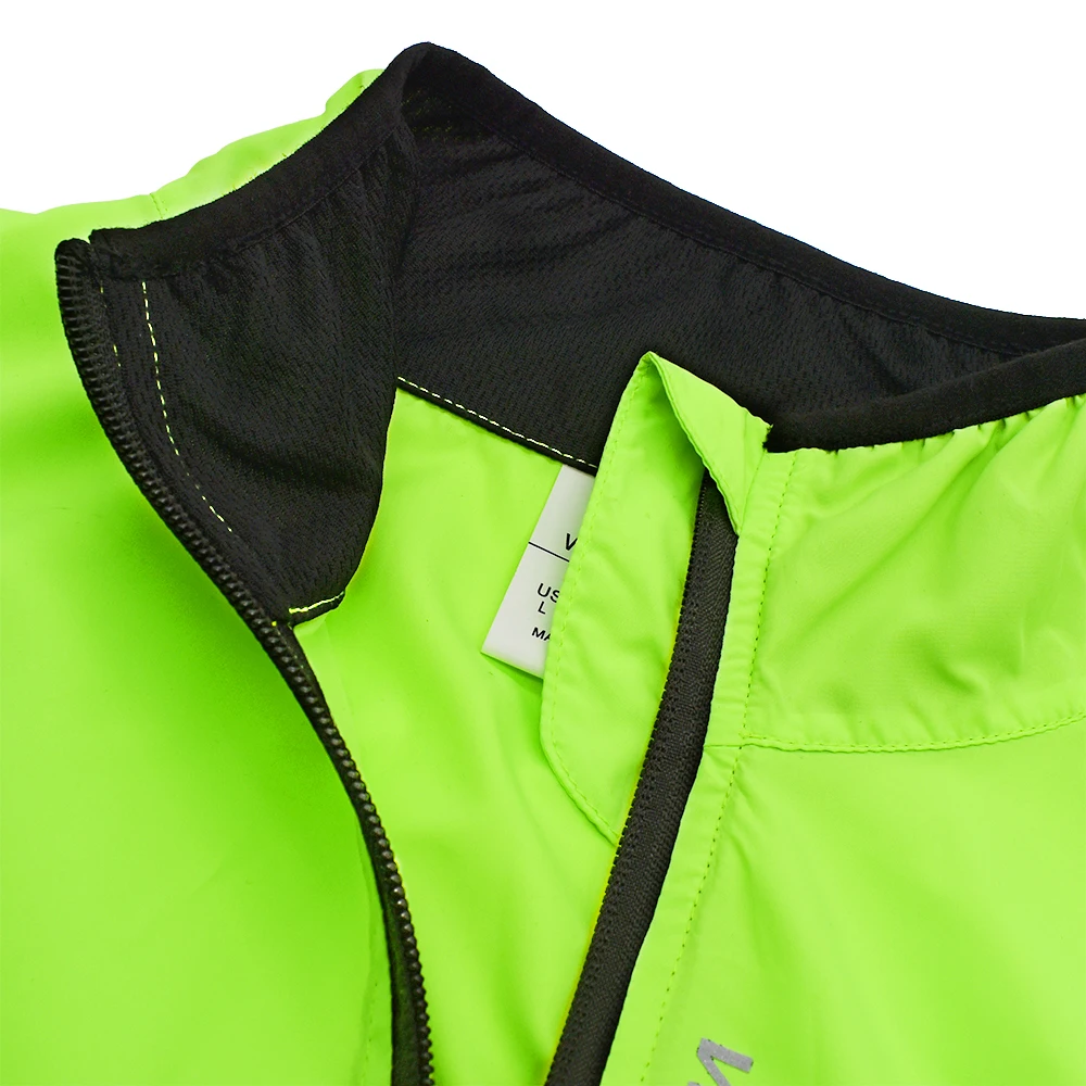 WOSAWE Cycling Vest Windproof MTB Bike Jacket Outdoor Sport Cycling windbreaker Water Repellent Reflective Bike Clothing