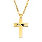 Ожерелье с подвеской в виде креста, унисекс, # украшения на заказ, 060021