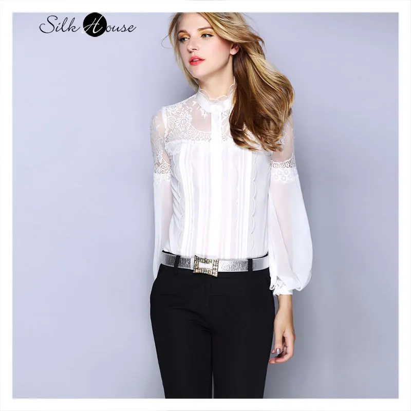 2020 модная Новая Женская Тонкая шелковая рубашка Ol Commuter деловая тонкая