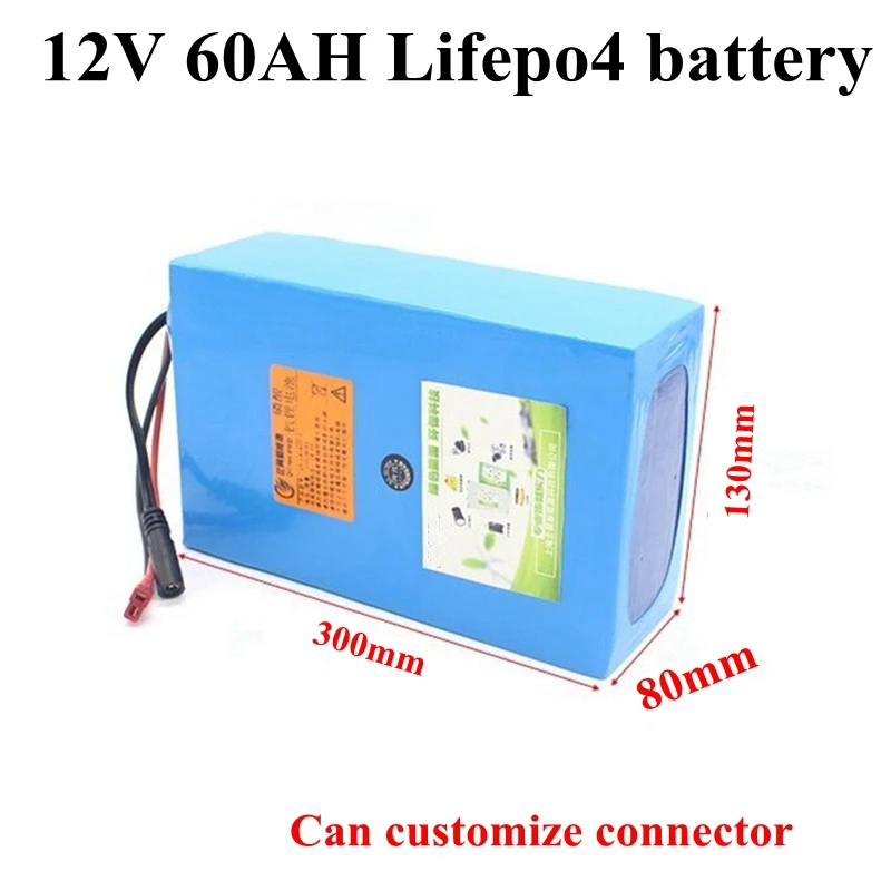 Аккумулятор LiFepo4 12 8 В 60 ач для хранения солнечной энергии солнечная система