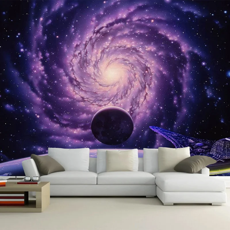 

Custom 3D Wallpaper Modern Universe Starry Sky Photo Wall Murals Living Room TV Bedroom Background For Papers Papel De Parede