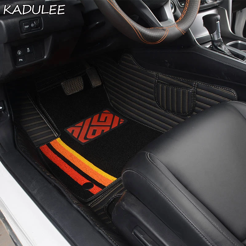 Автомобильные коврики KADULEE под заказ для nissan qashqai kicks x trail almera патруль tiida murano teana GTR