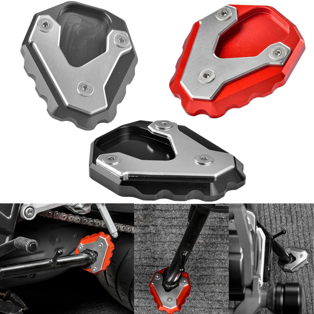 For Honda CB500X CB 500X 2019-2020 Motorcycle Kickstand Side Stand Enlarge Extension Plate Pad Motorbike 500 X Accessories | Автомобили и