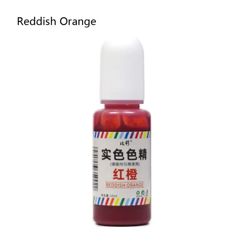 

2021 New 10ml UV Resin Solid Pigment Liquid Dye 12 Color DIY Resin Jewelry Making Crafts