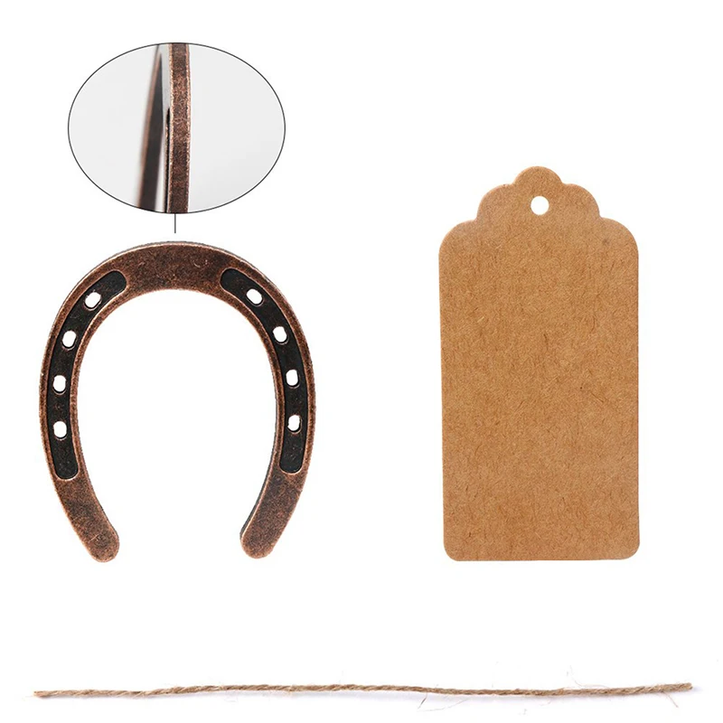 1 шт. большого металлического изделия с жемчугом подкова в виде лошади Подвески Fit