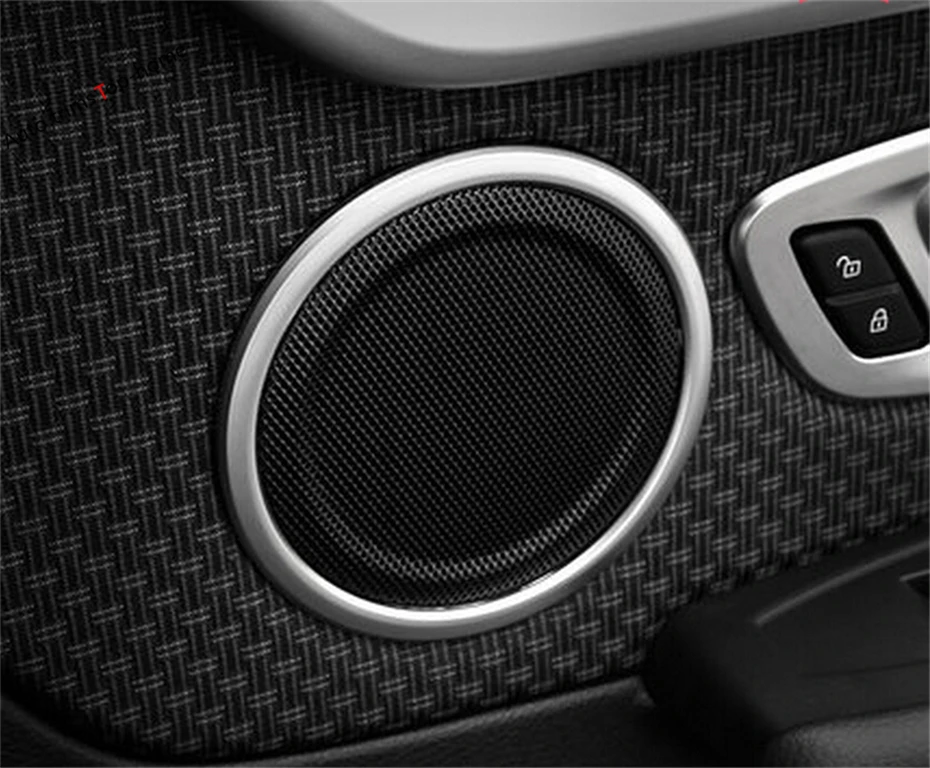 

Yimaautotrims Door Tweeter Audio Speaker Cover Trim Fit For BMW 2 Series Tourer F45 F46 2015 - 2019 220i 228i ABS Matte interior