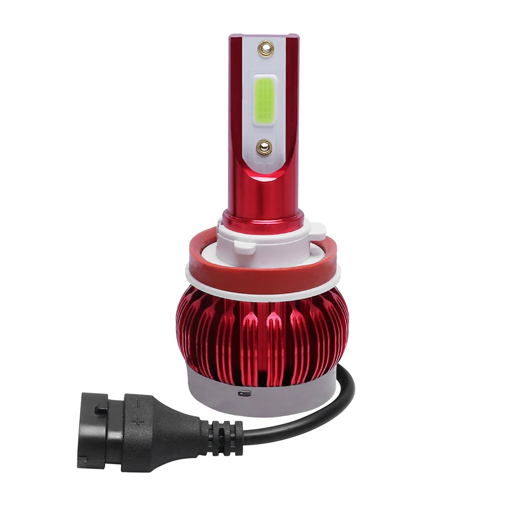 1 шт. автомобильный головной светильник лампа H7 светодиодный H4 H11 противотуманный