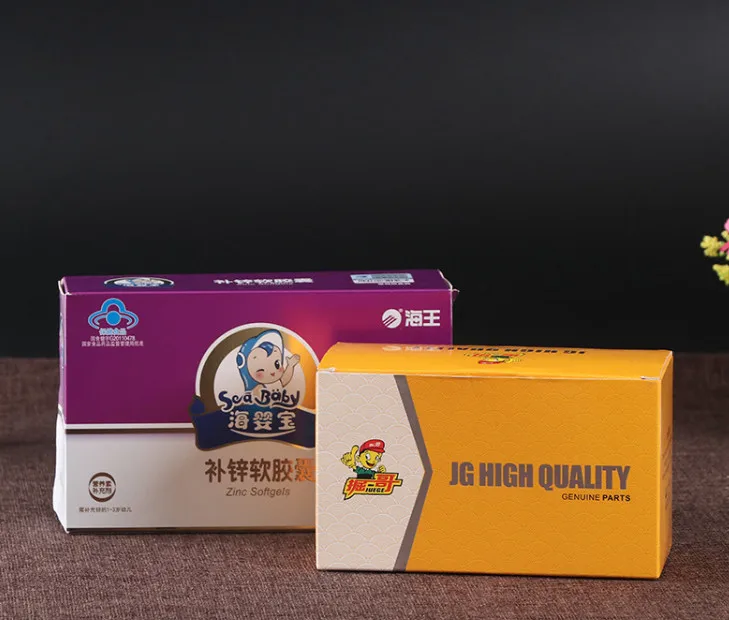 Индивидуальная прозрачная пластиковая картонная бумажная коробка с окошком