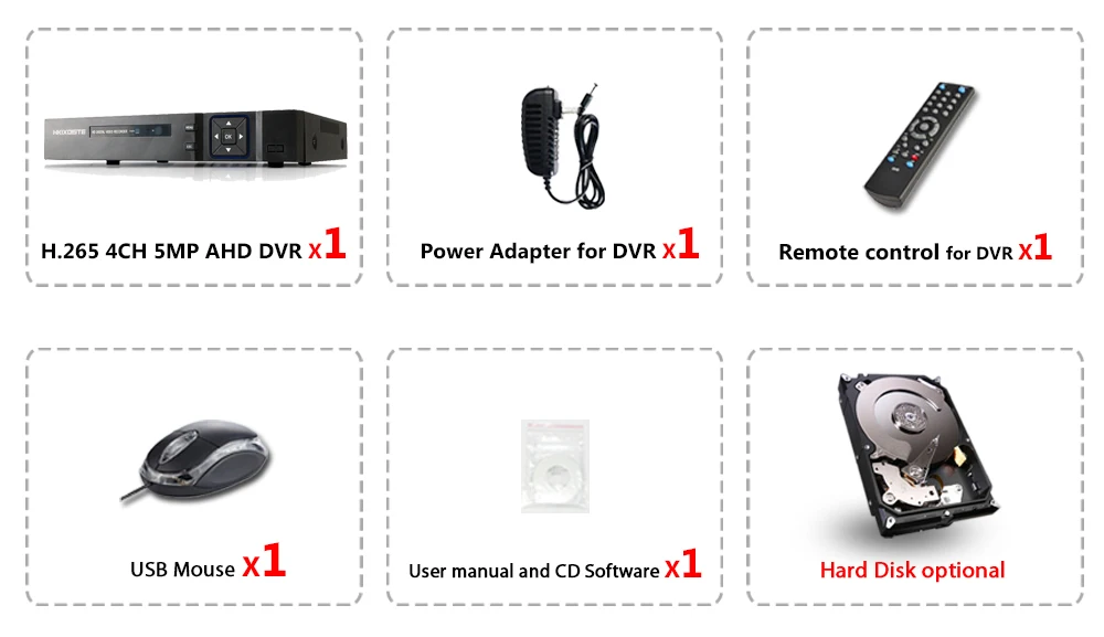 H265+ HKIXDISTE 5MP 4MP 4CH 4 канала 5 в 1 XMEYE ONVIF Гибридный wifi TVi CVI NVR AHD IP CCTV DVR видеонаблюдения видео HDMI Recoder