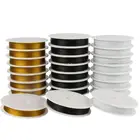 Проволока из нержавеющей стали, золотистая, черная, белая, 1 рулон, 0,30,380,45 мм