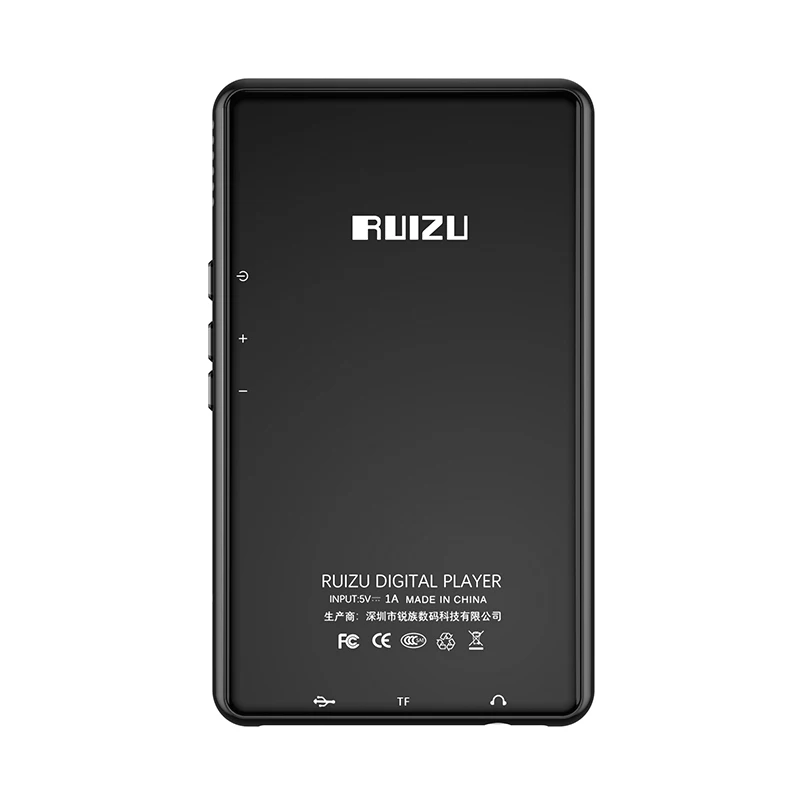 Новейший MP3 плеер RUIZU H6 Android с Wi Fi Bluetooth 5 0 полносенсорным экраном 4 дюйма 8/16 ГБ