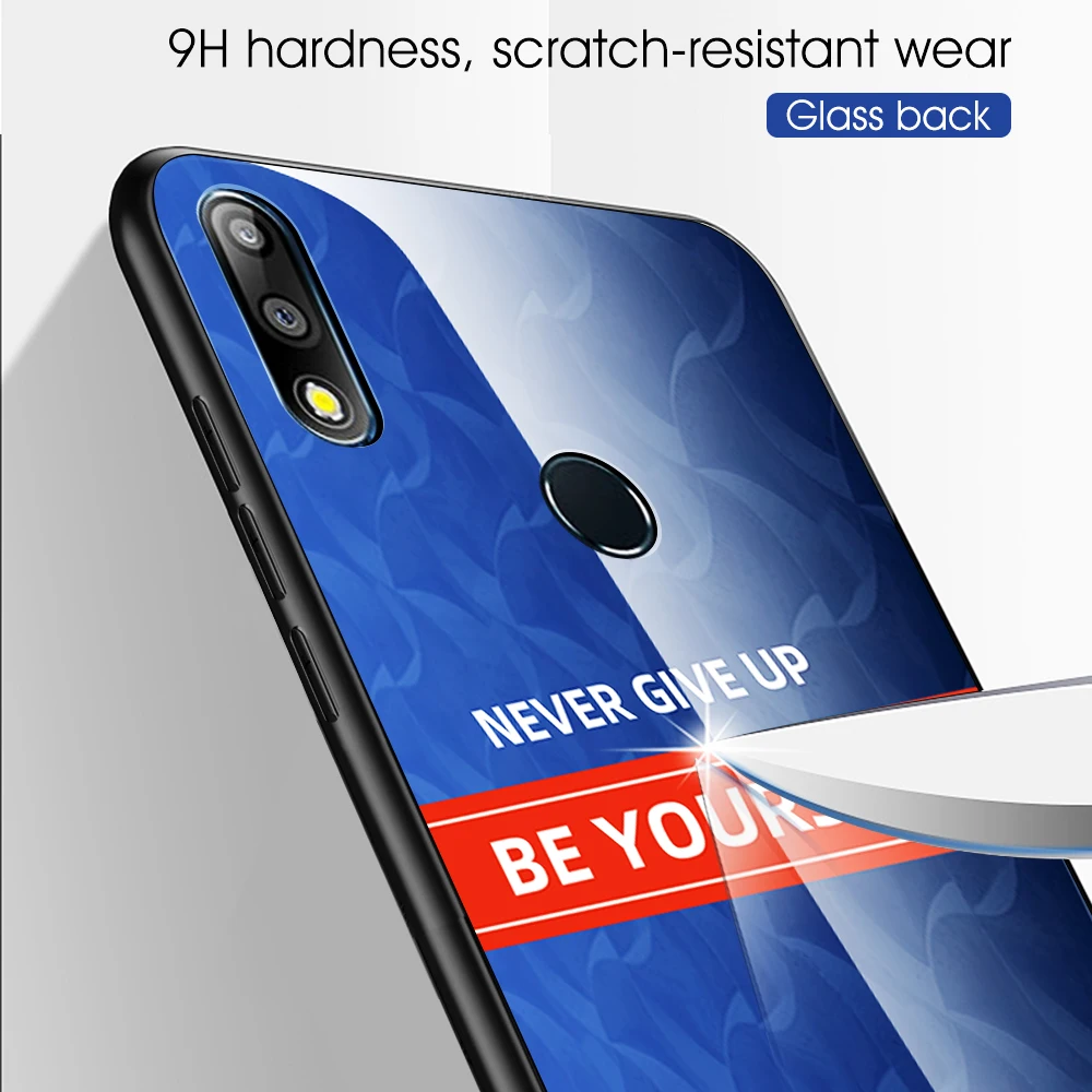Чехол из закаленного стекла для Asus Zenfone Max Pro M1 ZB602KL ZB601KL чехол M2 ZB631KL ZB633KL задняя