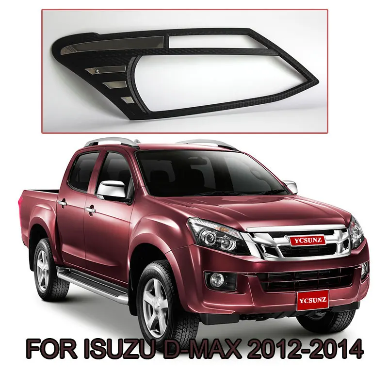 2012 2014 Аксессуары для Isuzu d max накладка на передние фары 2013 специальные