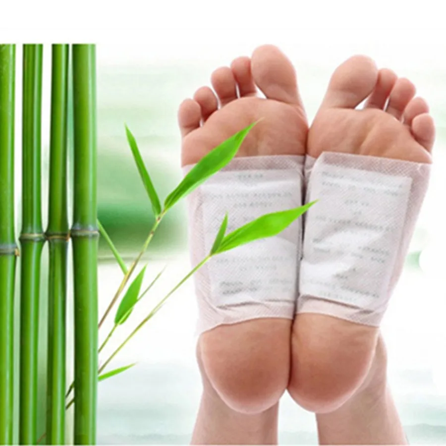 Parches Pies Detox Slim Sliming Weight Loss Anti Cellulite Fat Burning Burner Foot Feet Bamboo Healthy Care Pads Patches | Красота и