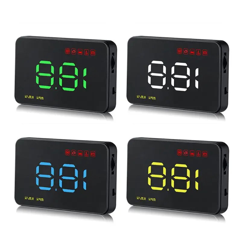 3 5 &quotАвтомобиль HUD Дисплей цифровой лобовое стекло Экран проектор с OBD Интерфейс