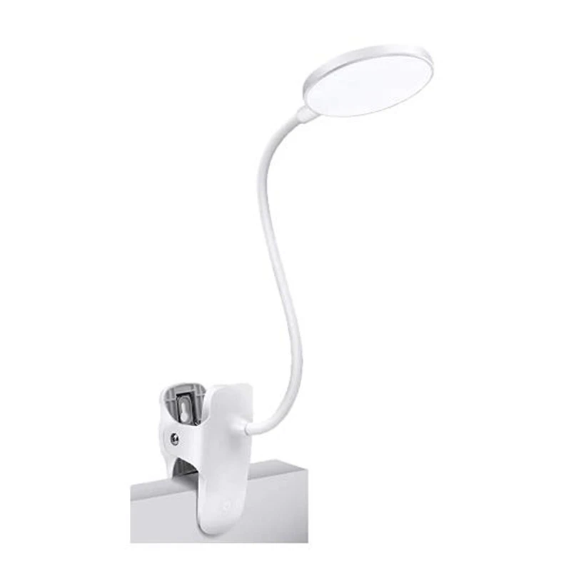 

Reading Light, Clip on Reading Light, 3 Gears Eye Protect LED Reading Light , USB Rechargeable Book Light for Reading