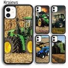 Чехол для телефона с фермерским трактором для iPhone 5 6s 7 8 plus X XS XR 11 12 13 pro max Samsung Galaxy S8 S9 S10 Plus