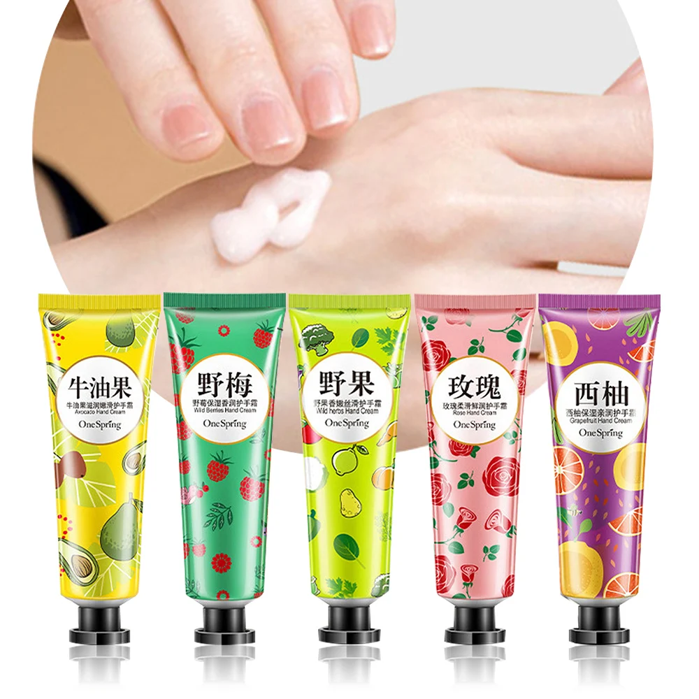 5 шт./компл. увлажняющий крем для рук зимнего ухода за кожей отбеливающий