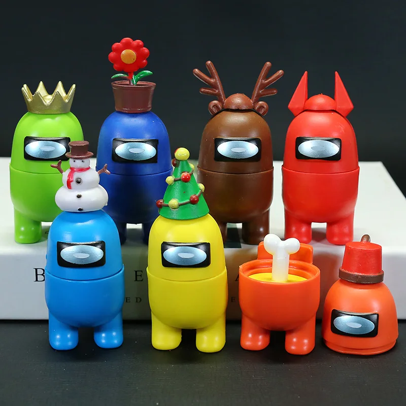 

Game Among us PVC Figures Toys Desktop Dolls Gifts 12pcs 7pcs