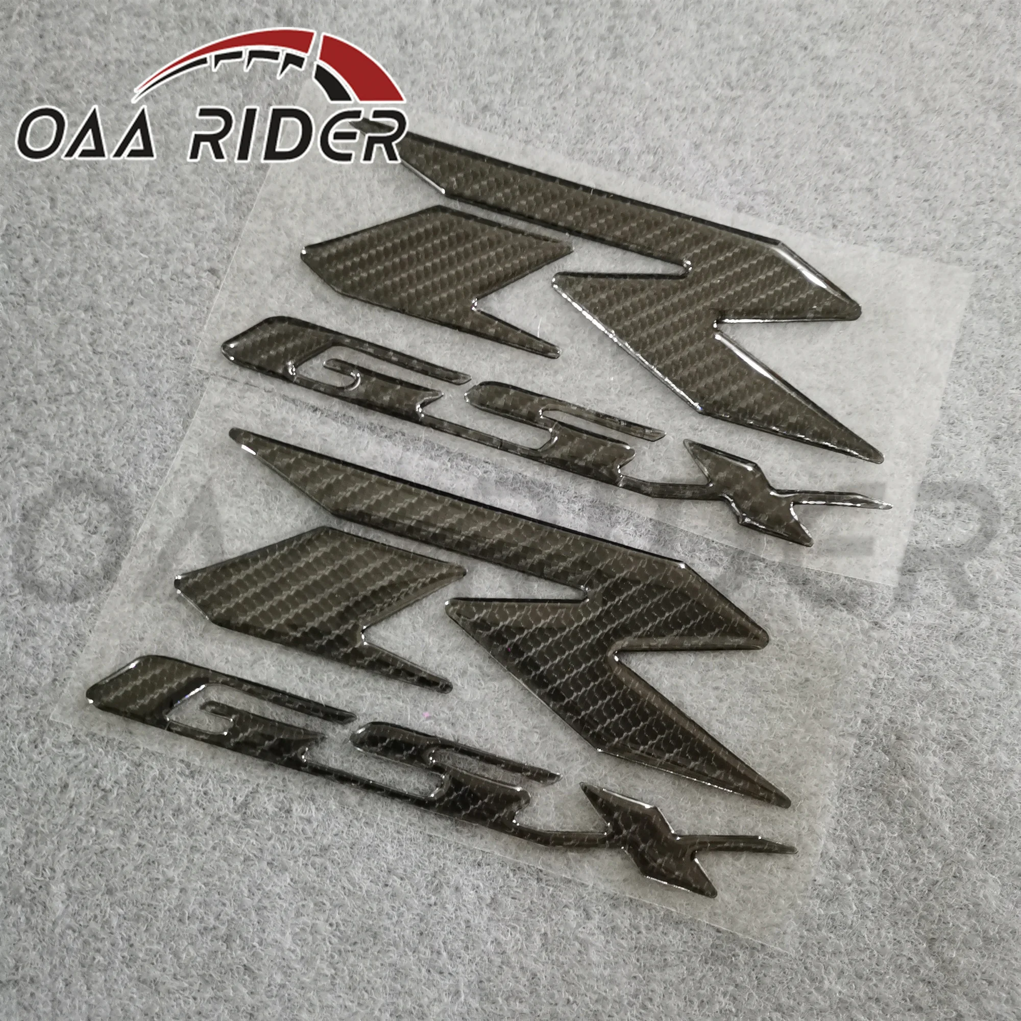 

3D Carbon Fiber Sticker For Suzuki GSX-R GSXR600 GSXR750 GSXR1000 K1 K2 K3 K4 K5 K6 K7 K8 K9 Motorcycle Fairing Logo Decal Grip