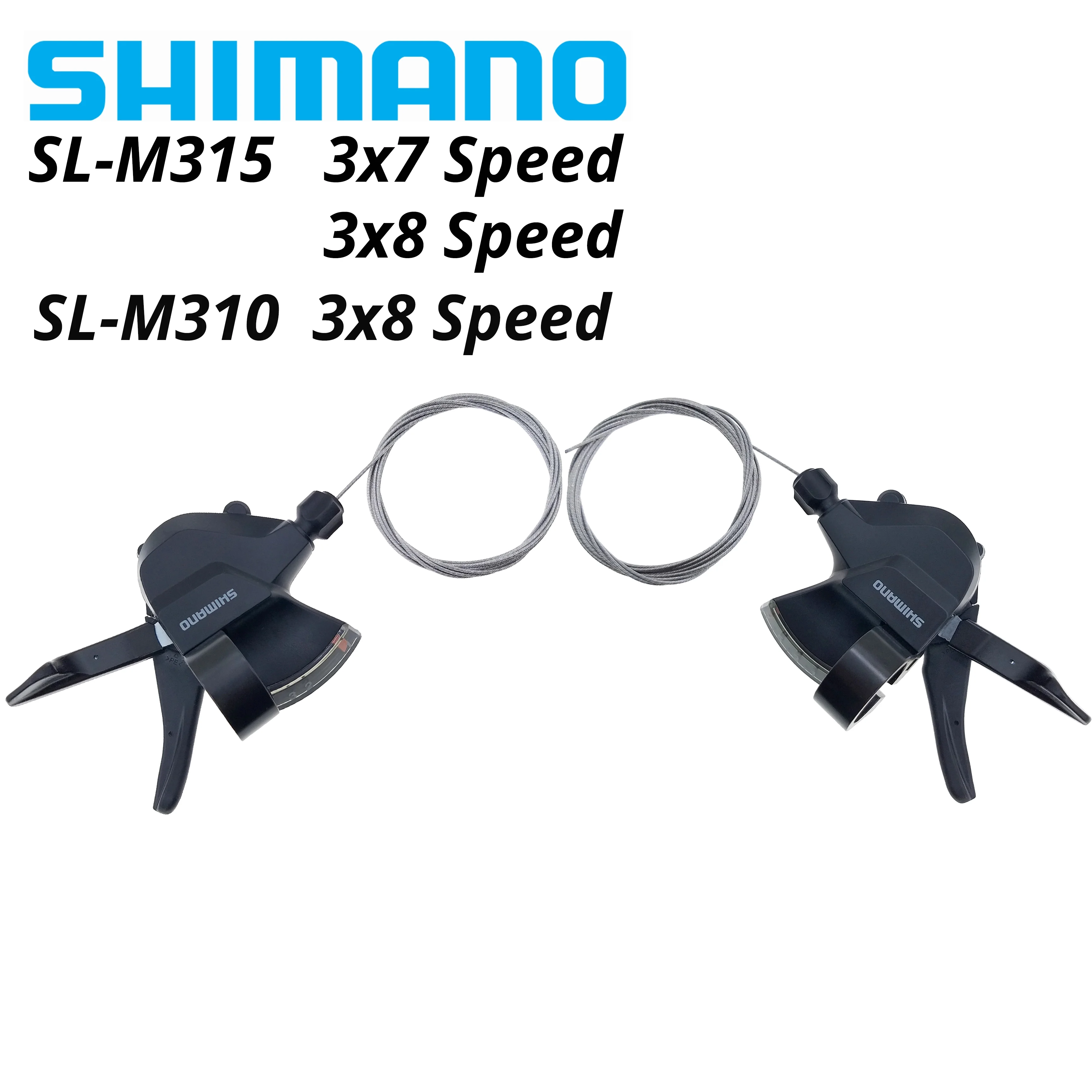 Shimano Altus SL M315 M310 велосипед Переключатель скоростей Рычаг 3x7 3x8 Скорость 21С 24S