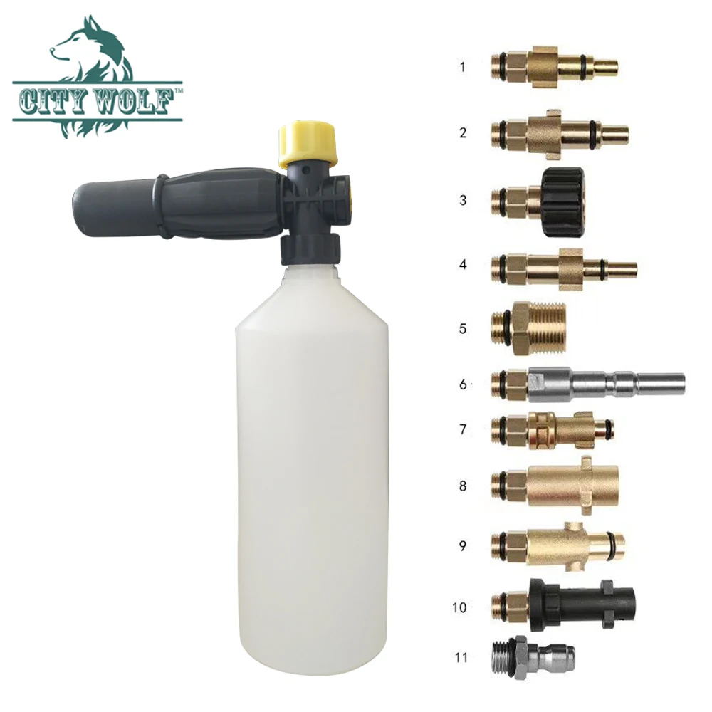 пеногенератор Город волк снег пены пистолет для Lavor Huter высокого давления мойки