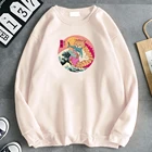 Толстовки Ukiyoe с японским котом, мультяшный Кот, мужские толстовки с принтом, теплая Повседневная мужская толстовка в стиле Харадзюку, Повседневная Толстовка, мягкая одежда