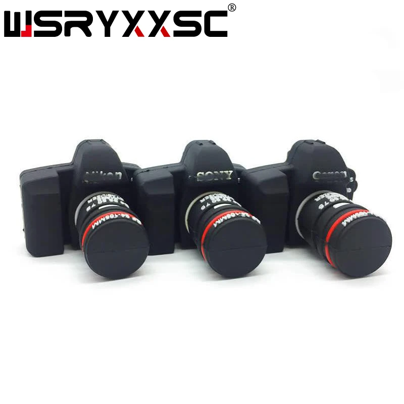 

Wsryxxsc camera usb flash drive waterproof flash drive 128gb 64gb 32gb 16gb 8gb 4gb black usb flash real capacity flash card usb