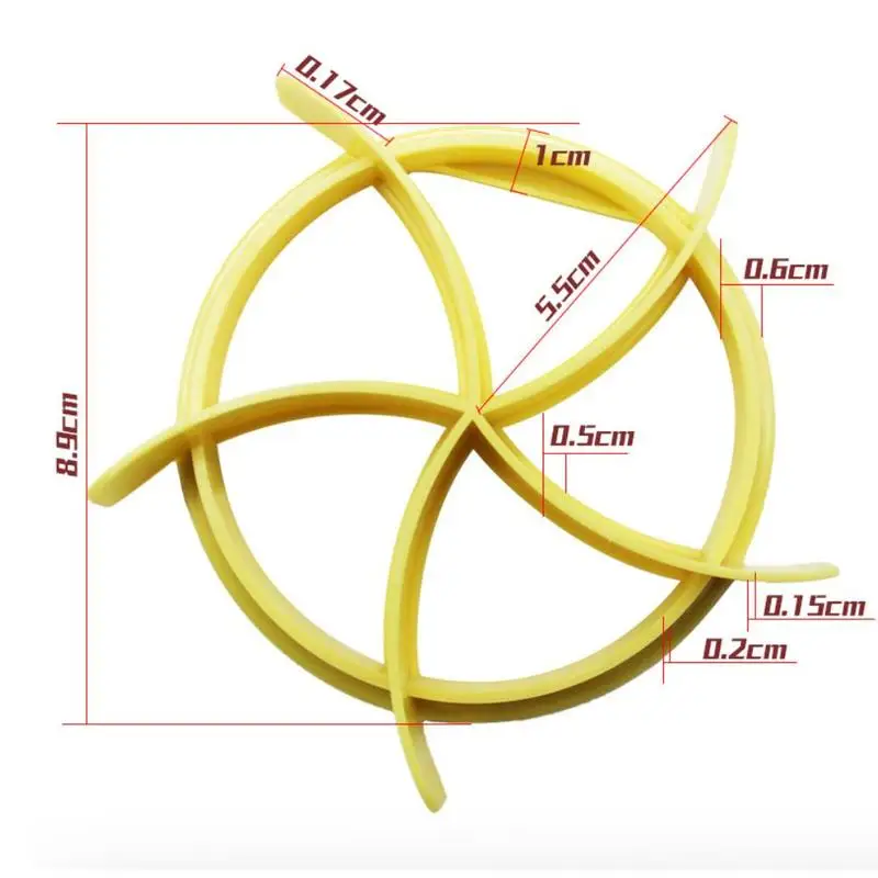 Donuts ekmek Stamper pasta hamur çerez kabartma cihazı plastik BASKI MAKİNESİ çerezler kalıp pişirme tatlı rulo kalıp araçları