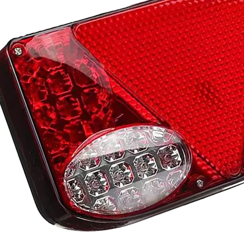 12V LED Car Trailer Truck Tail Light Taillight Rear Stop Brake Lamps Turn Signal for Pick-Ups Tippers Chassis Van | Автомобили и