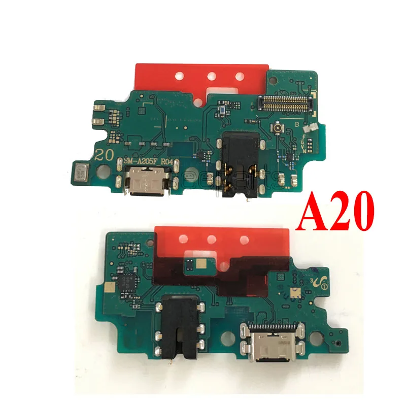 Для samsung Galaxy A10 A20 A30 A40 A50 A60 A70 A80 usb зарядный порт зарядное устройство Порт док-станция разъем Замена платы