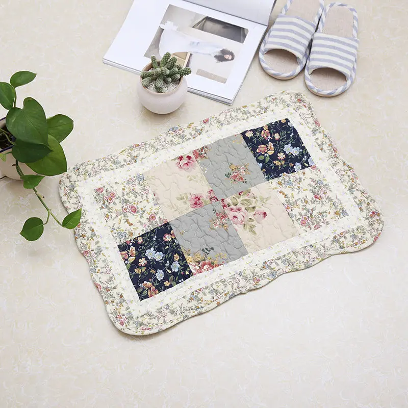 Прямая поставка хлопковый дверной коврик раньше диван гостиная спальня ванная