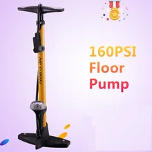 Напольный насос высокого давления 160psi велосипедный напольный с