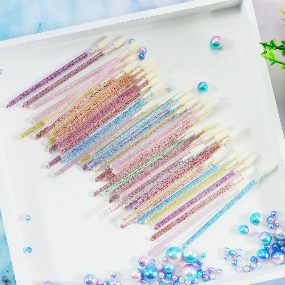 50 шт. одноразовые косметические кисти для макияжа | Красота и здоровье