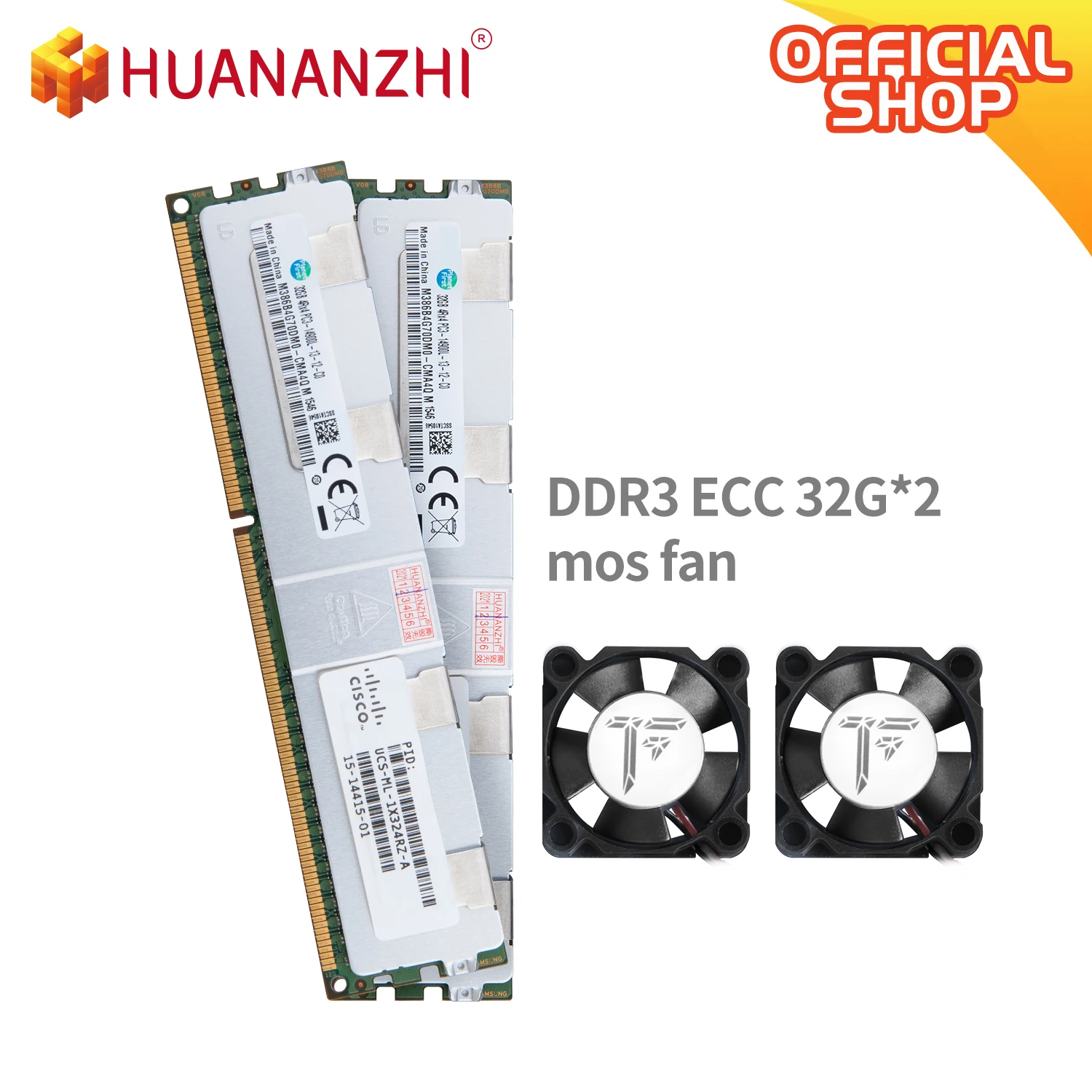 

Вентилятор HUANANZHI MOS с памятью DDR3 RAM 1866 МГц REG ECC 32 Гб