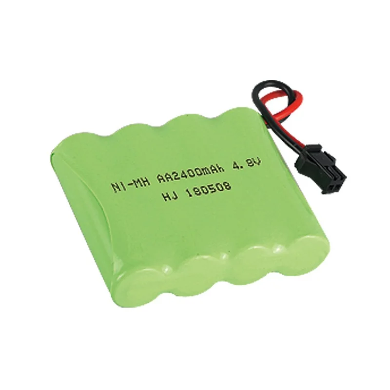 

Upgrade 4.8v 2400mah NiMH Battery For Rc Toys Cars Tanks Robots Guns Boats AA Ni-MH 3000mah 4.8v Rechargeable Battery Pack 10PCS