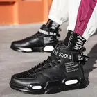 Большой Размеры высокие массивные кроссовки мужские кроссовки; Спортивная обувь для бега Для женщин спортивная обувь мужские черные кроссовки Sneakrs бег A-674