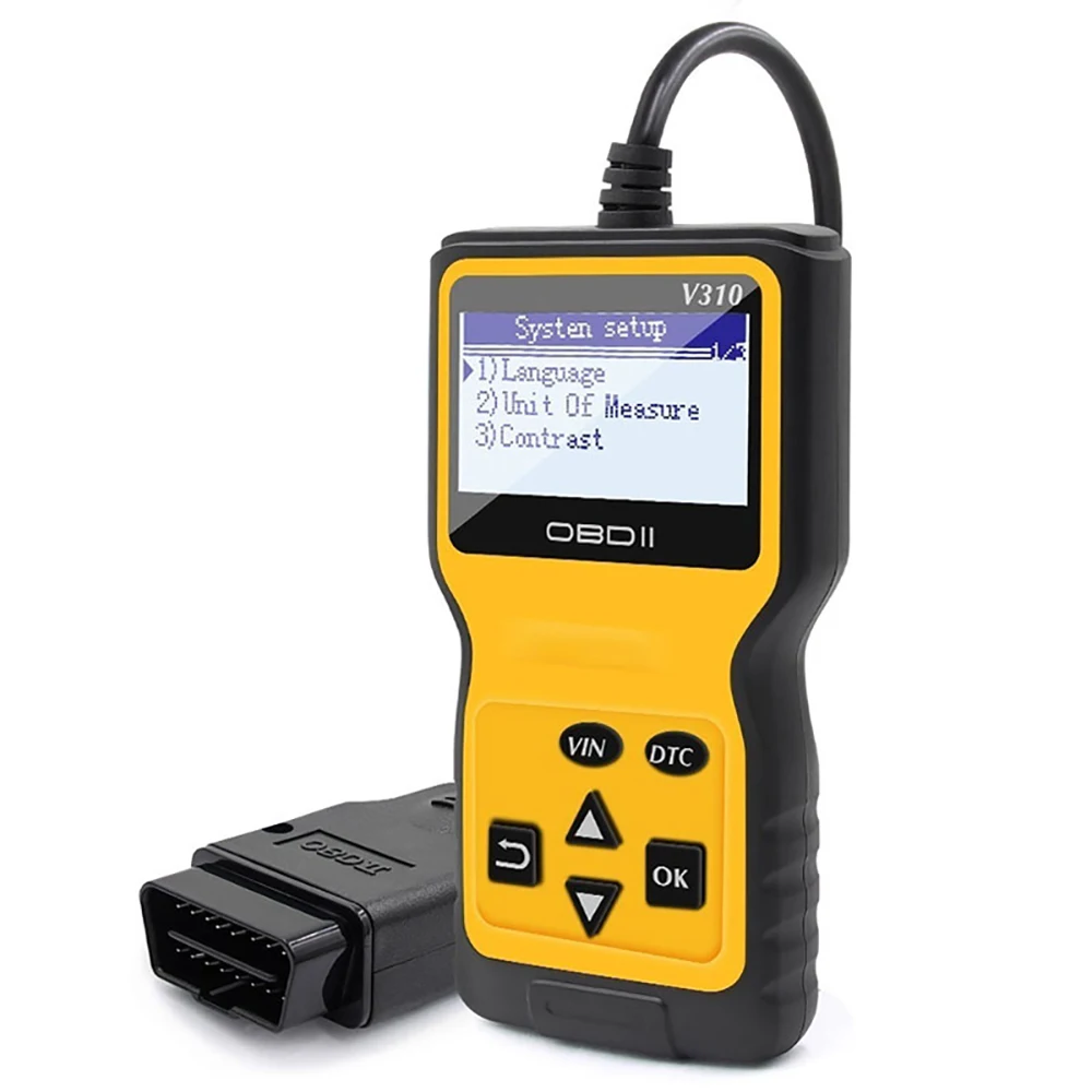 

V310 OBD2 car auto fault diagnosis instrument code reader universal engine scanner with multi language car tool