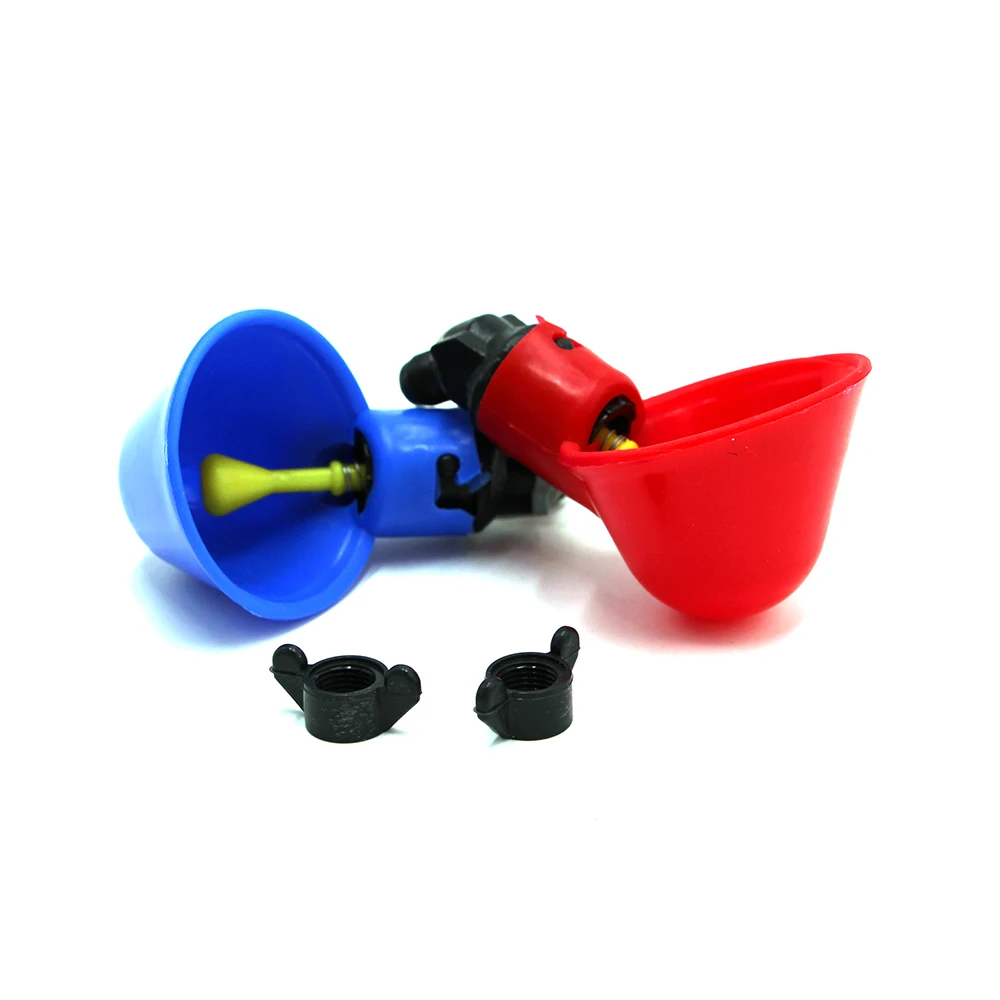 Автоматическая миска для птицы 2 шт. подвесная чаша курицы соска светильник воды