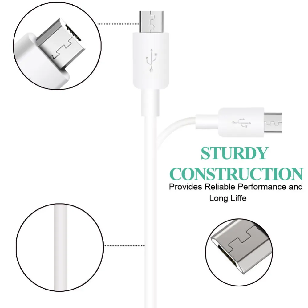 Кабель для быстрой зарядки 2A кабель Micro USB передачи данных Huawei P7 P8/P9 Lite/P10|Кабели