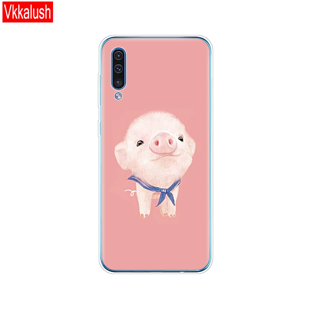80044 Для samsung Galaxy A30S силиконовый прозрачный Футляр задняя крышка чехол для телефона samsung A30 A307 A307F SM-A307F мягкий чехол 6,4 роскошный - Цвет: 80044
