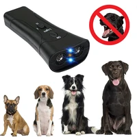 pet dog repellents anti barking stop barking training device trainer 3 in 1 led ultrasonic dogs training whistle without battery