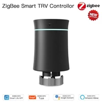 tuya zigbee3 0 smart thermostat radiator actuator programmable thermostatic radiator valve temperature work with google home